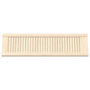 Skåpsdörrar lamelldesign 4 st 99x29,5 cm massivt trä furu