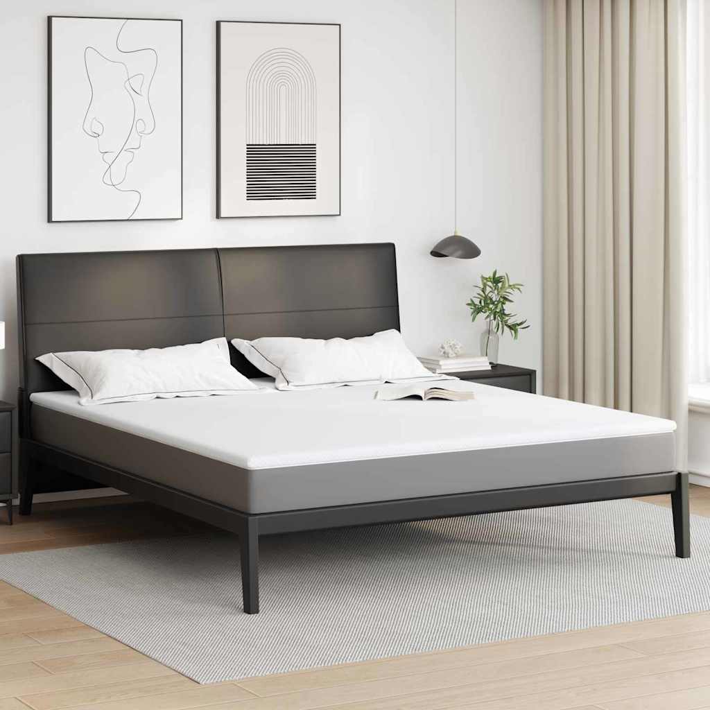 Memory foam madrass toppers 180 x 200 cm Thick Mjuk Vit