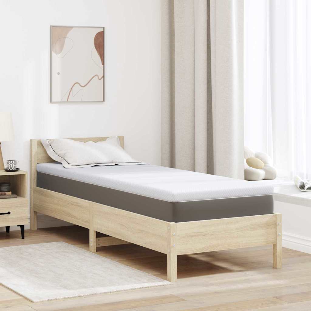 Memory foam madrass toppers 70 x 200 cm Thick Mjuk Vit
