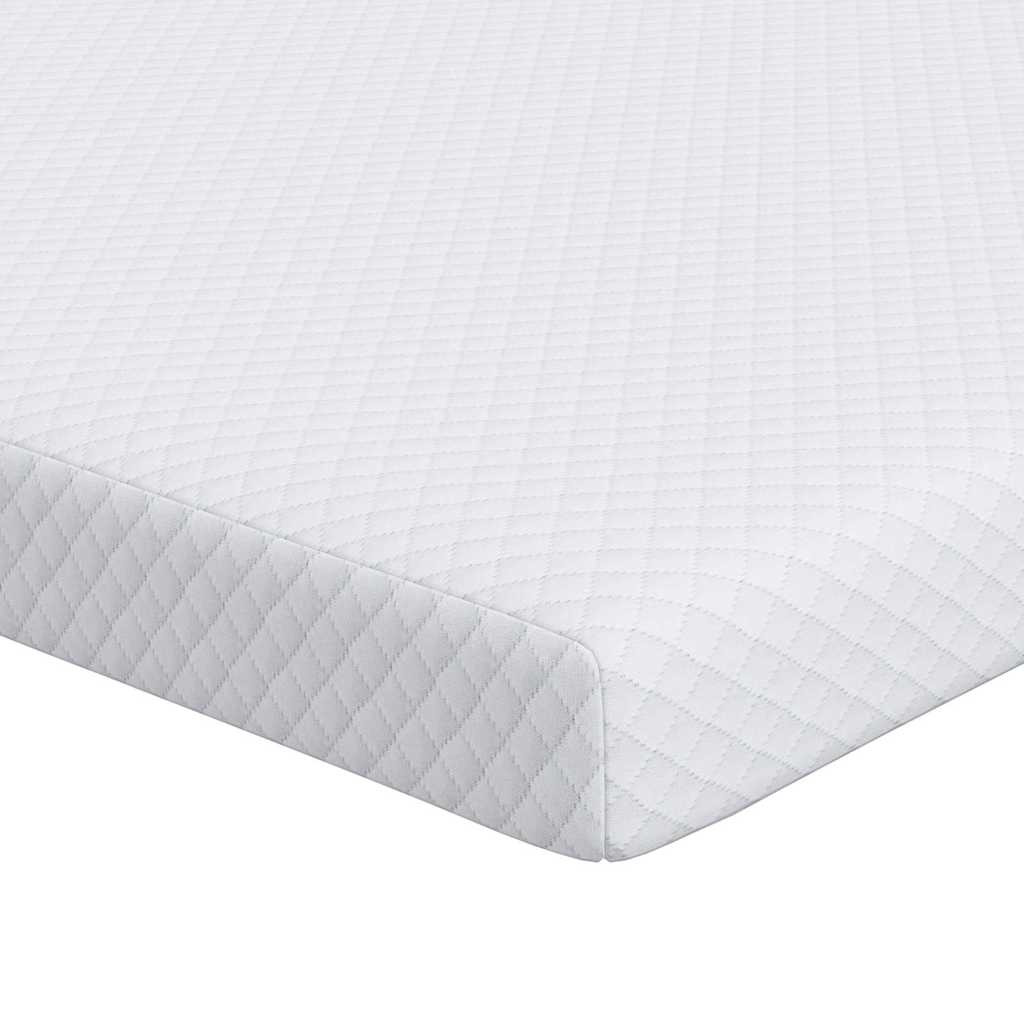 Memory foam madrass toppers 140 x 190 cm Thick Mjuk Vit