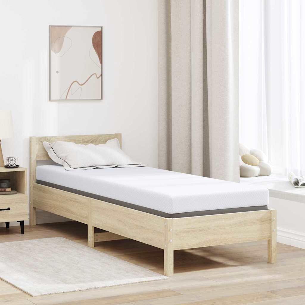 Memory foam madrass toppers 70 x 200 cm Thick Mjuk Vit