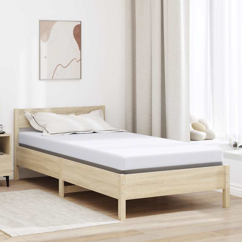 Memory foam madrass toppers 90 x 200 cm Thick Mjuk Vit