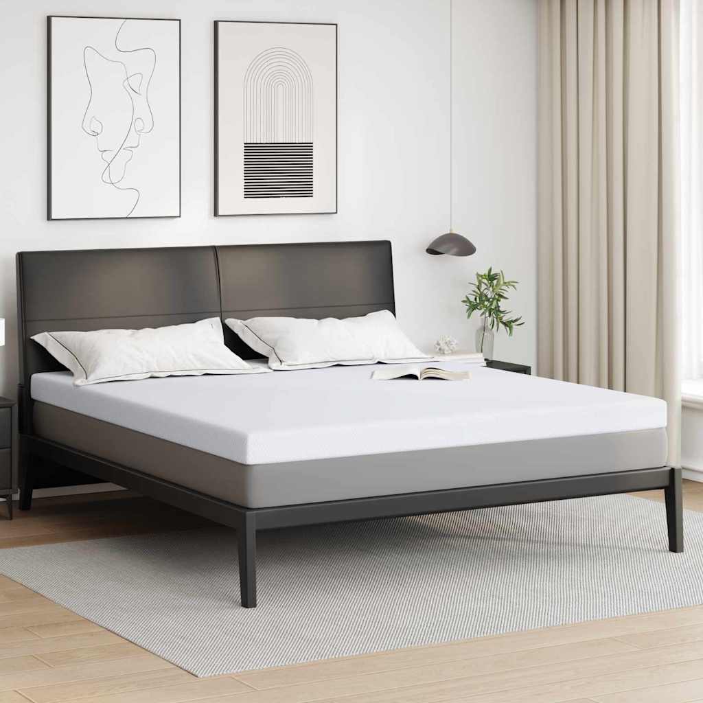 Memory foam madrass toppers 180 x 200 cm Thick Mjuk Vit
