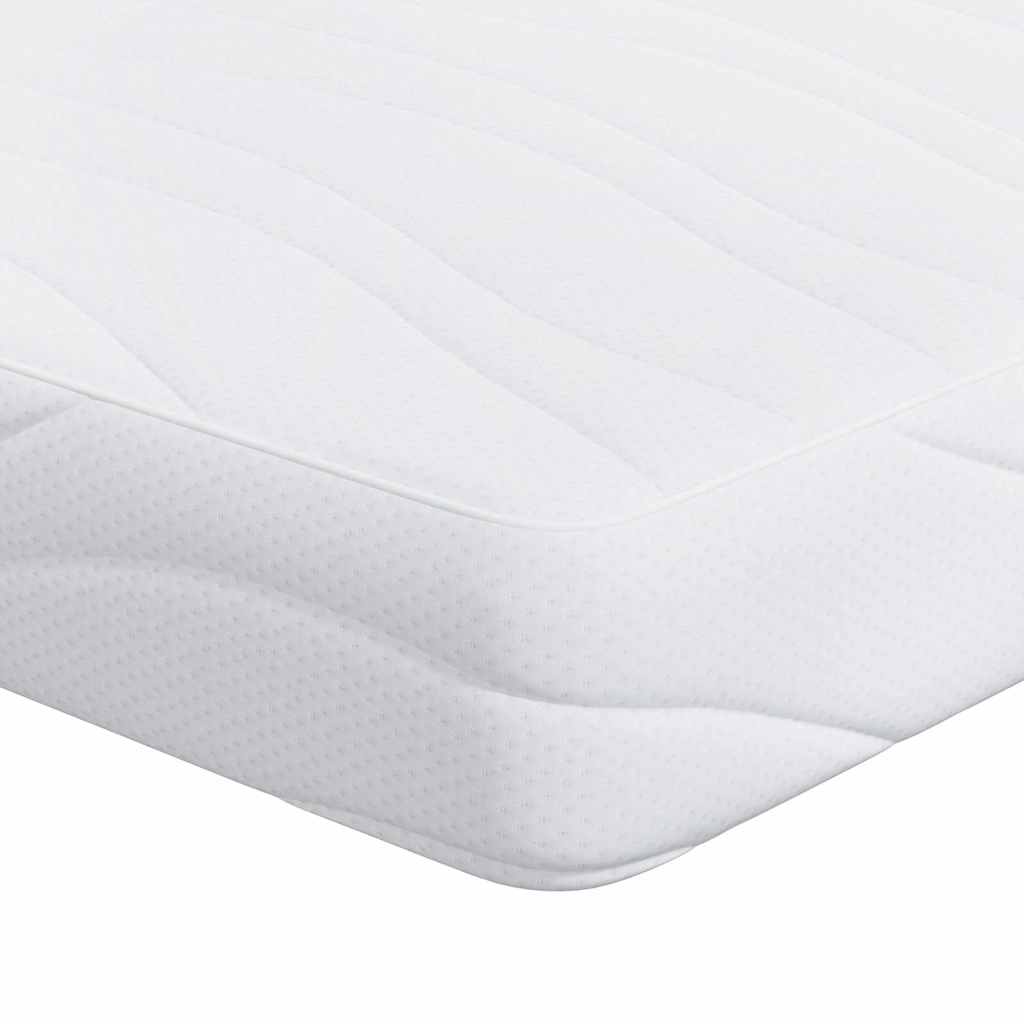 Madrass Vit 70 x 200 cm Jacquardtyg