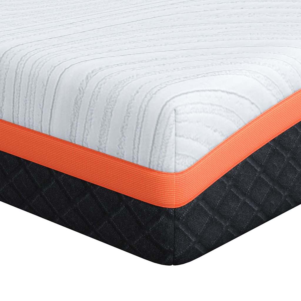 Madrass Vit och svart 90 x 190 cm Jacquardtyg