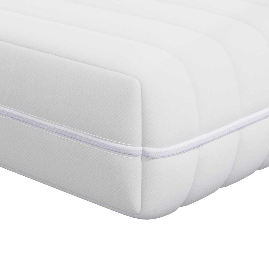 Madrass med kokoslager Medium fast 90 x 190 cm Vit