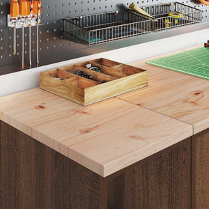 Förvaringsskåp för garage brun ek 30x51x85 cm massivt trä furu