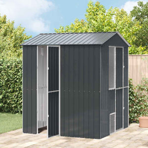 Fågelbur Antracit 215 x 210 x 247 cm Galvaniserat stål