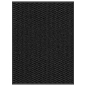 Dörrmatta svart 90x120 cm