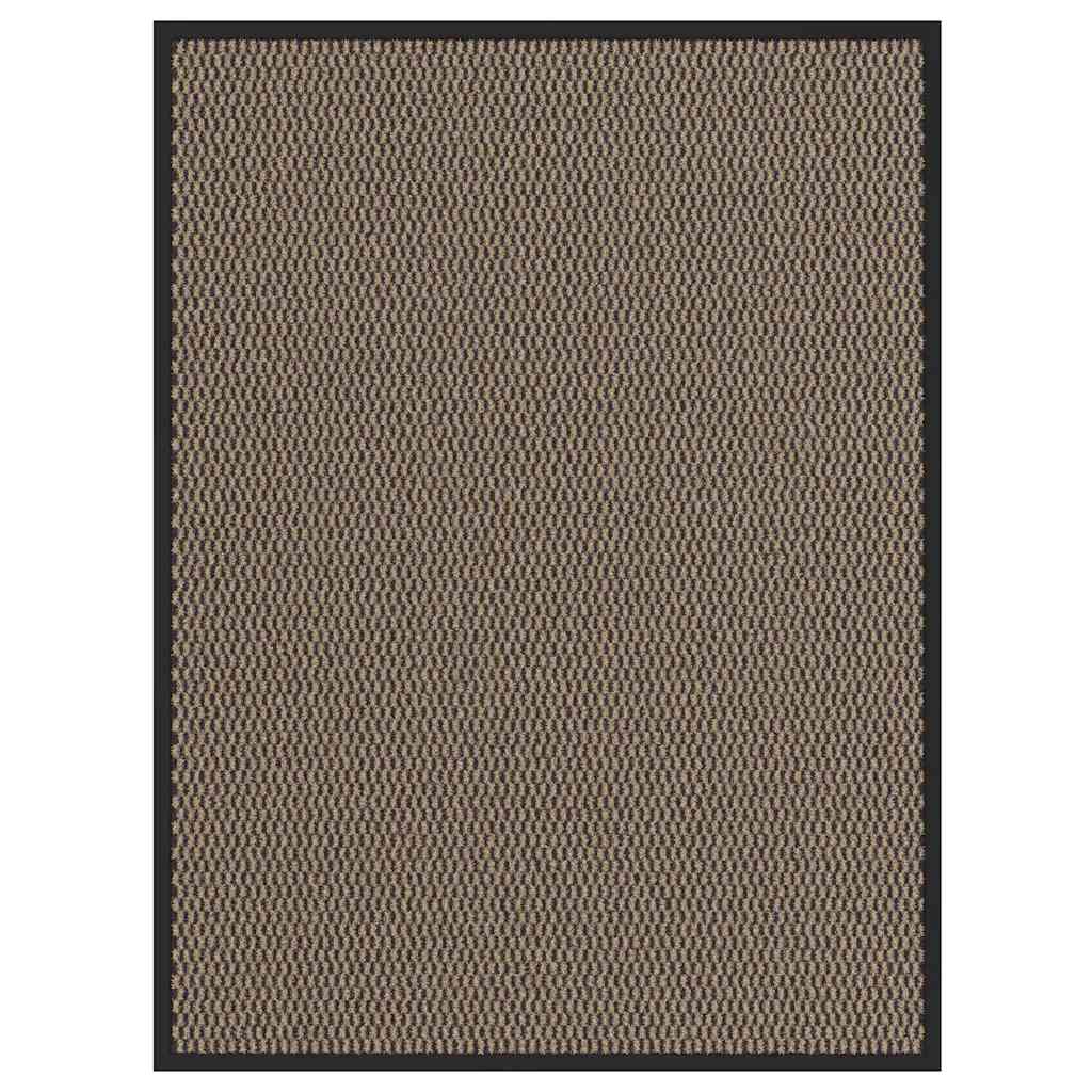 Dörrmatta brun 80x120 cm