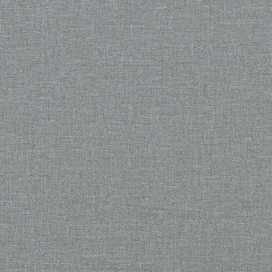 Soffgrupp med dynor 2 delar Ljusgrå tyg