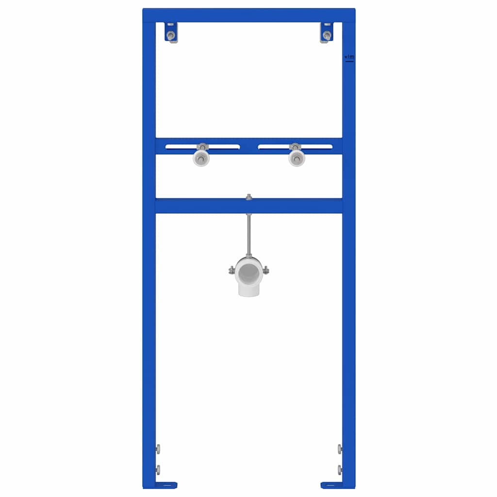 Väggstöd för tvättställsystem Blå 50 x 3 x 112 cm