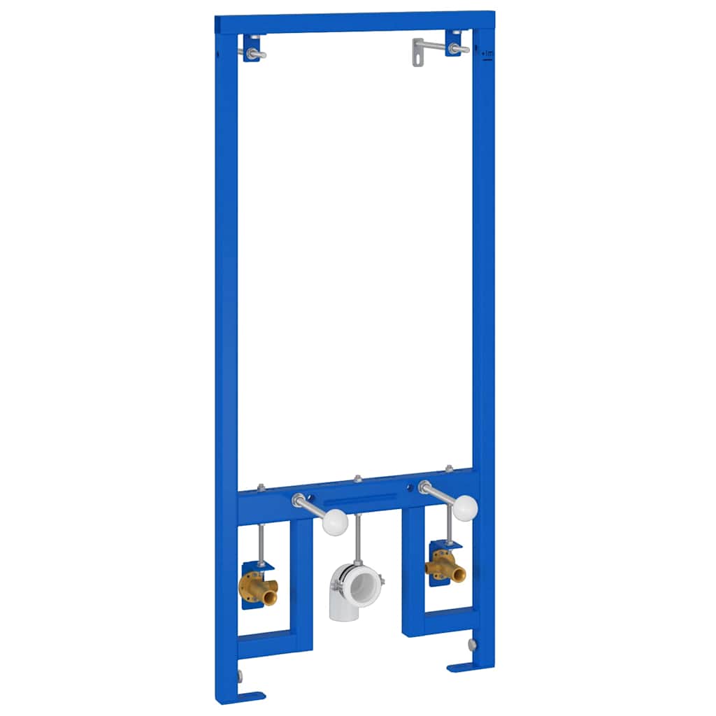 Väggstöd för bidetsystem Blå 50 x 3 x 112 cm