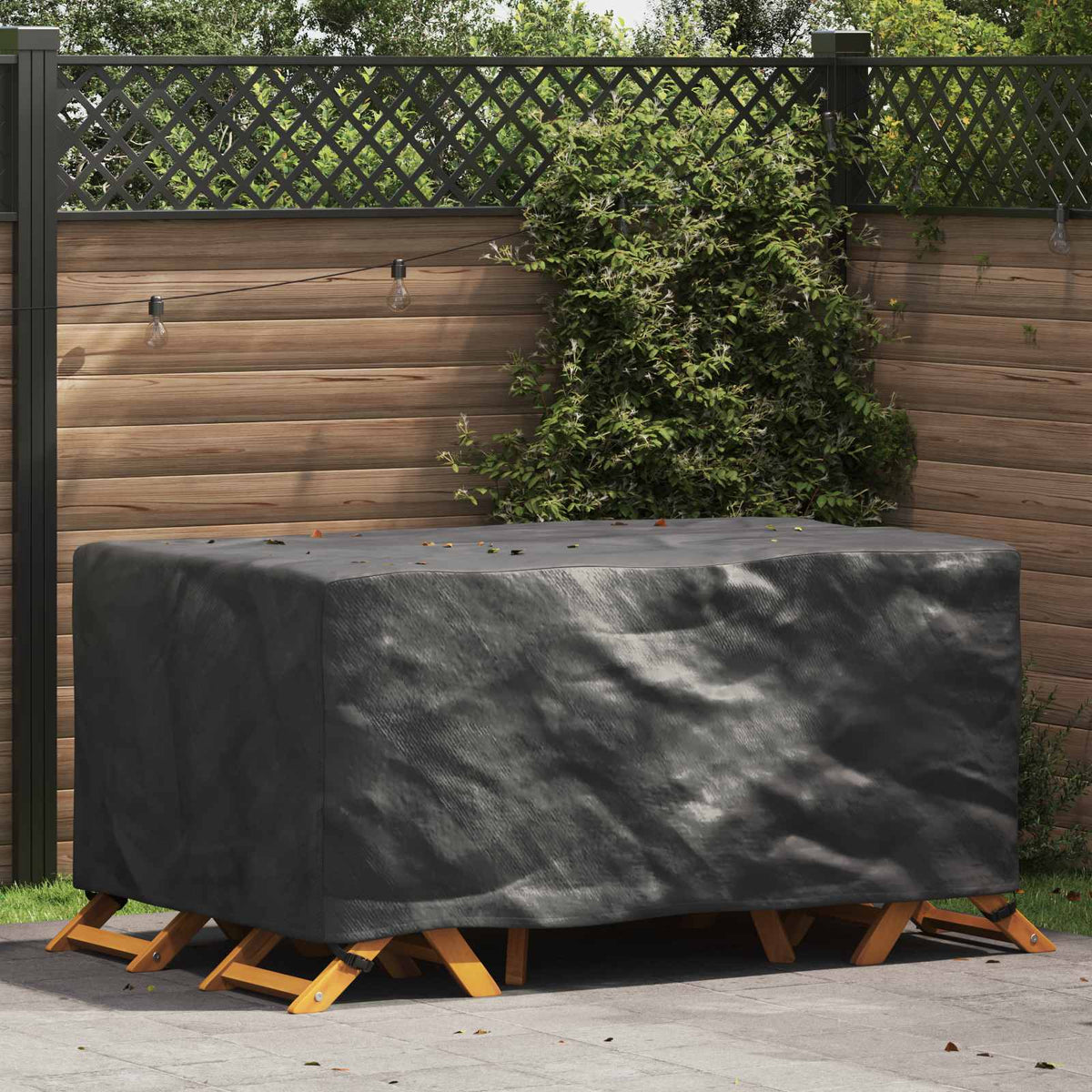 Möbelöverdrag Enfärgad Svart 172 x 113 x 73 cm 420D
