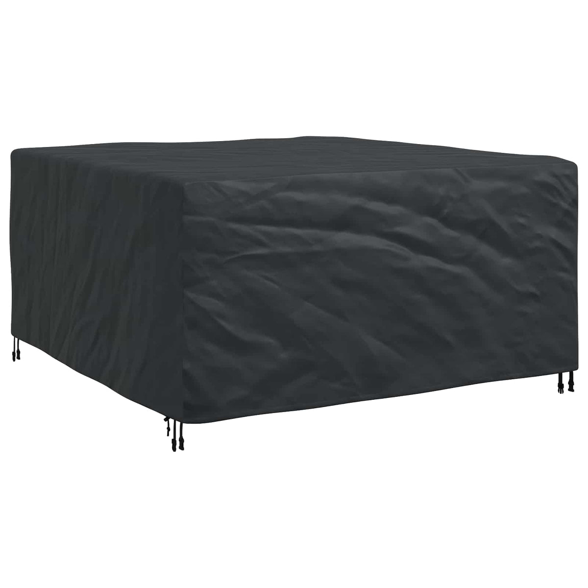 Möbelöverdrag Enfärgad Svart 180 x 190 x 85 cm 210D
