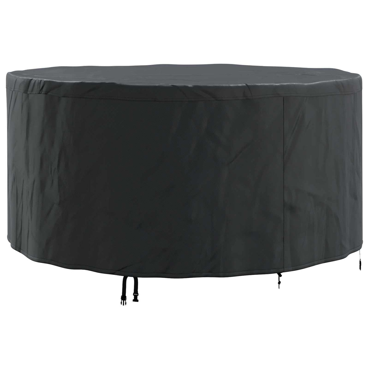 Möbelöverdrag 182 x 182 x 71 cm 210D Oxford Tyg Rund Svart