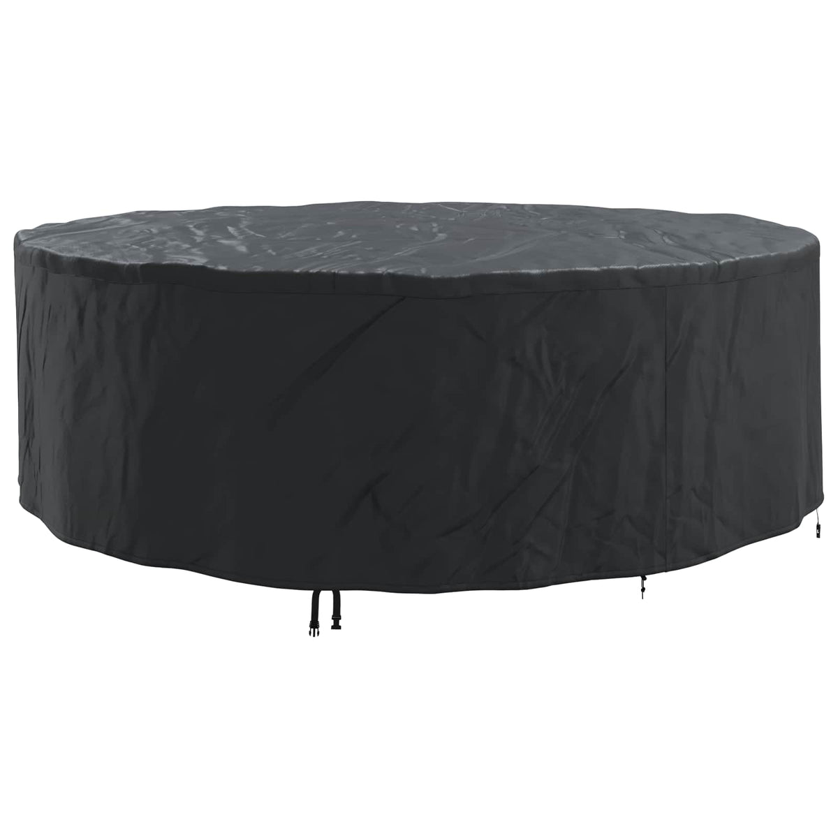 Möbelöverdrag 279 x 279 x 85 cm 420D Oxford Tyg Rund Svart