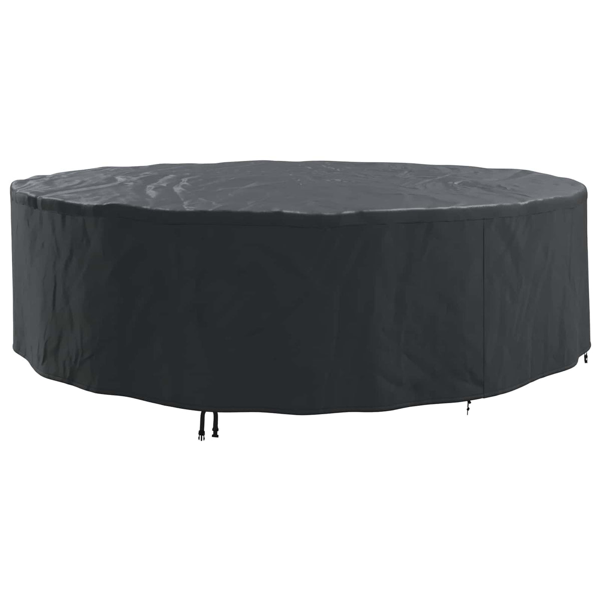 Möbelöverdrag 320 x 320 x 71 cm 420D Oxford Tyg Rund Svart