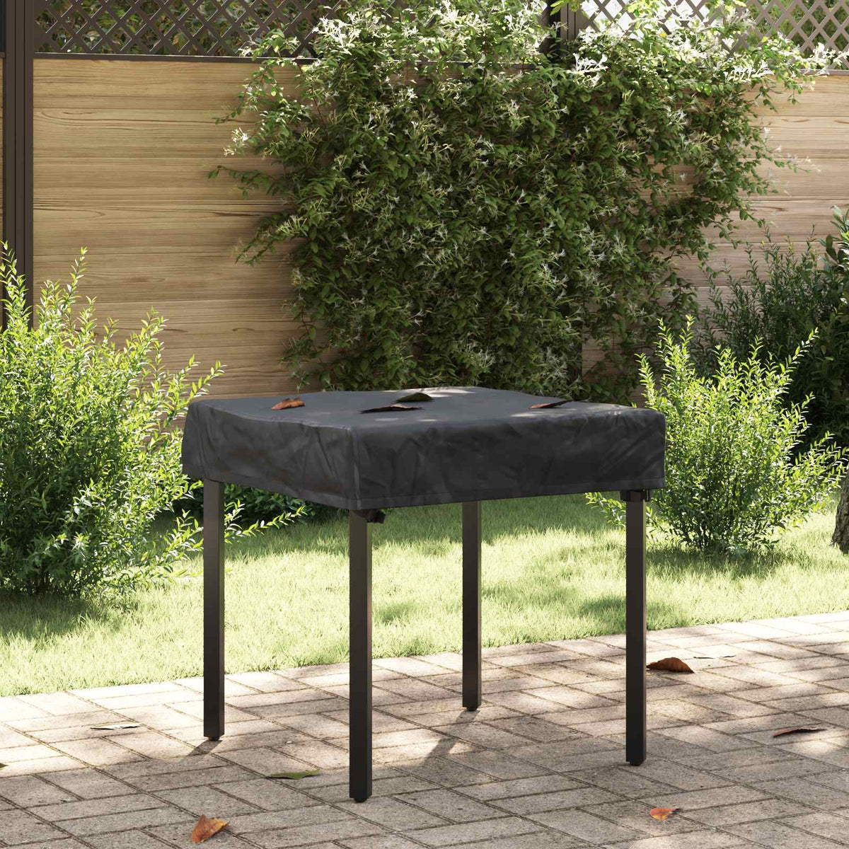 Bordskydd 62 x 62 x 15 cm Fyrkantig Vattentålig Svart