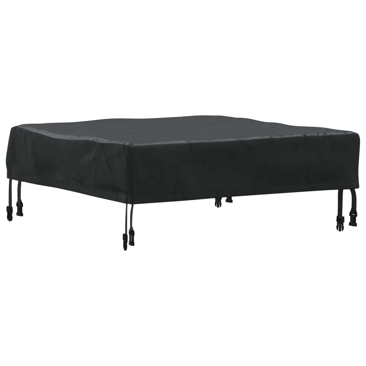 Bordskydd 62 x 62 x 15 cm Fyrkantig Vattentålig Svart