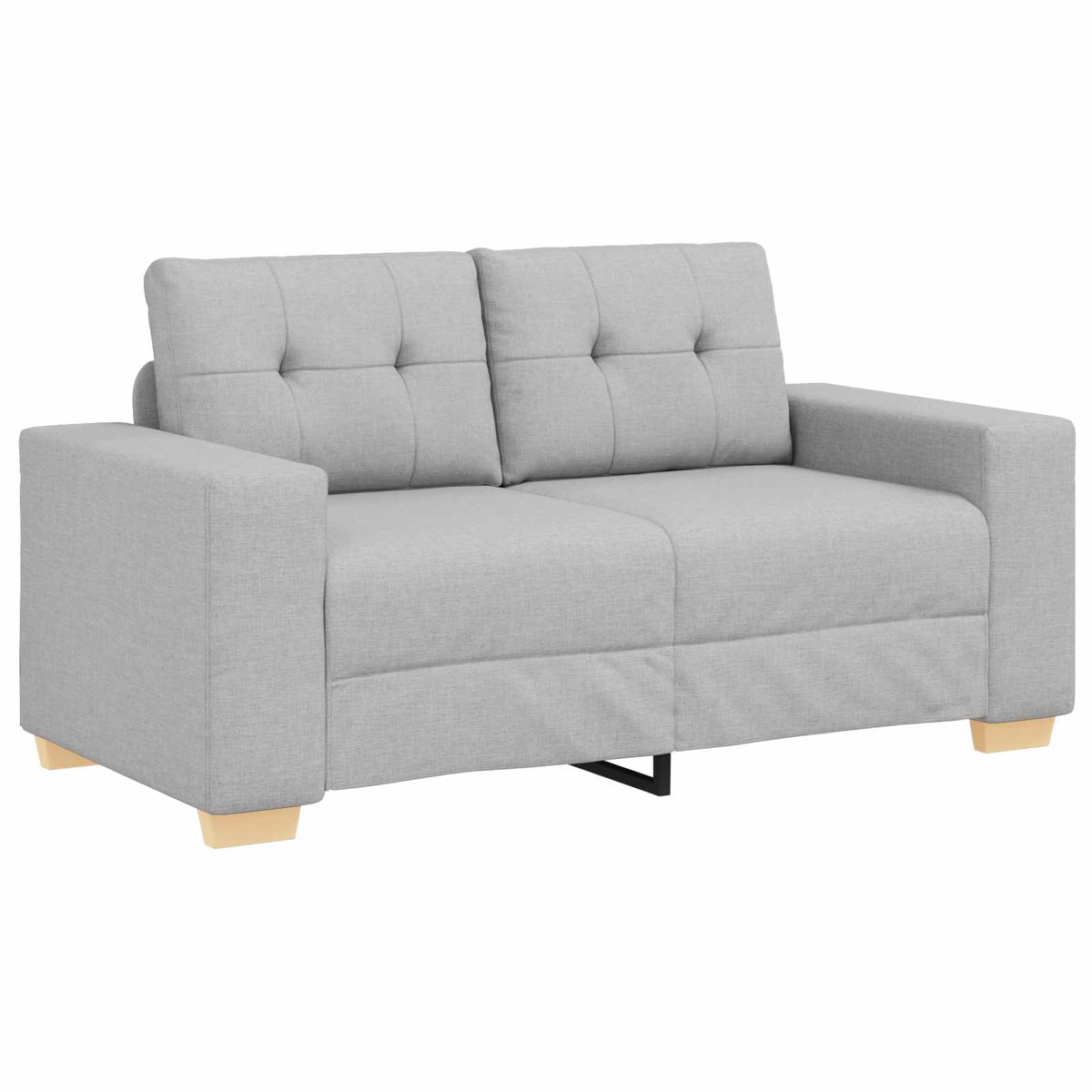 Tvåsitssoffa Moln Grå 160 cm tyg