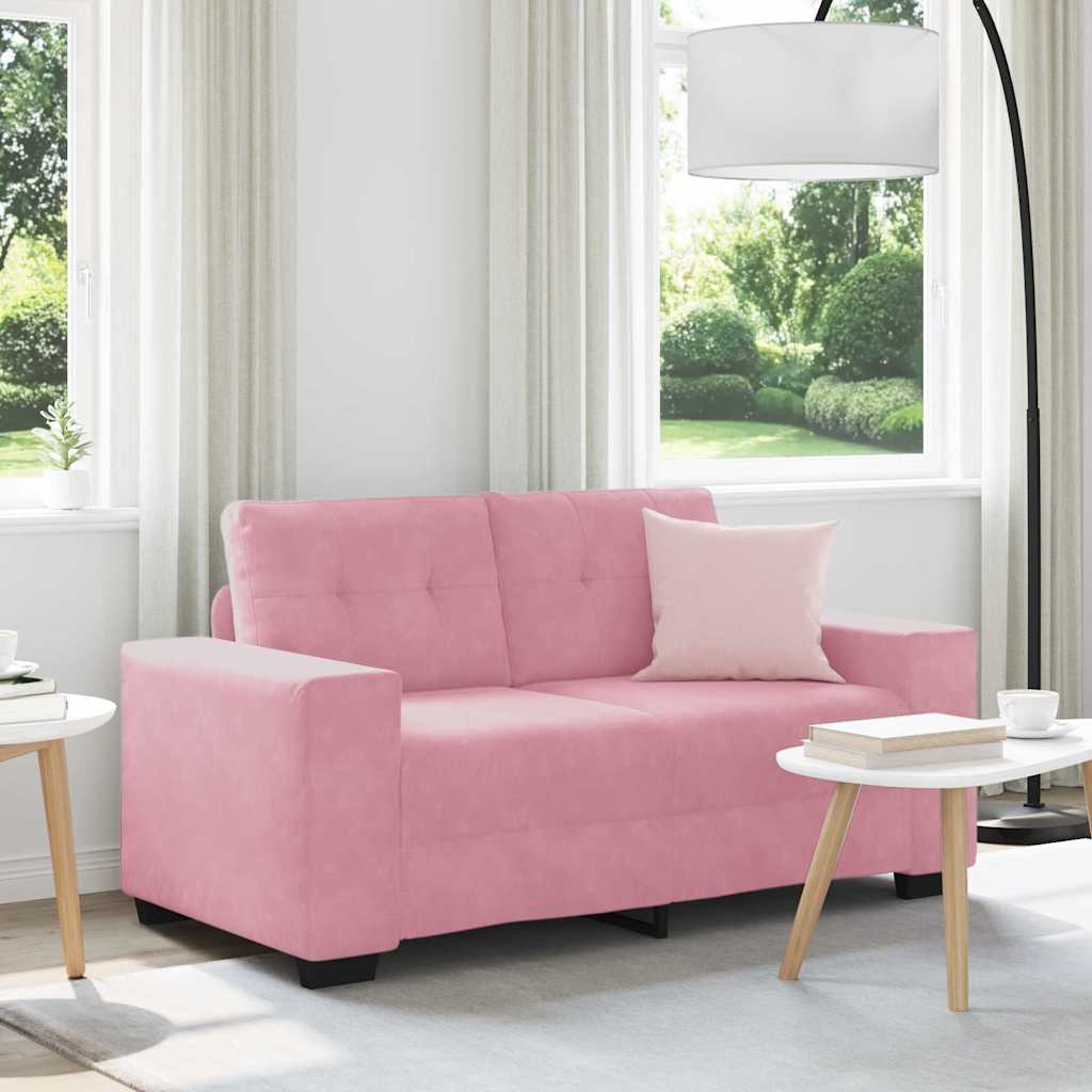 Tvåsitssoffa Rosa 160 cm Sammet