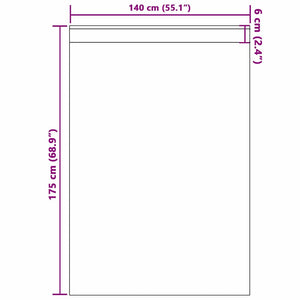 Mörkläggningsgardiner med Ringar 2 pcs Metallgrå 175 x 140 cm