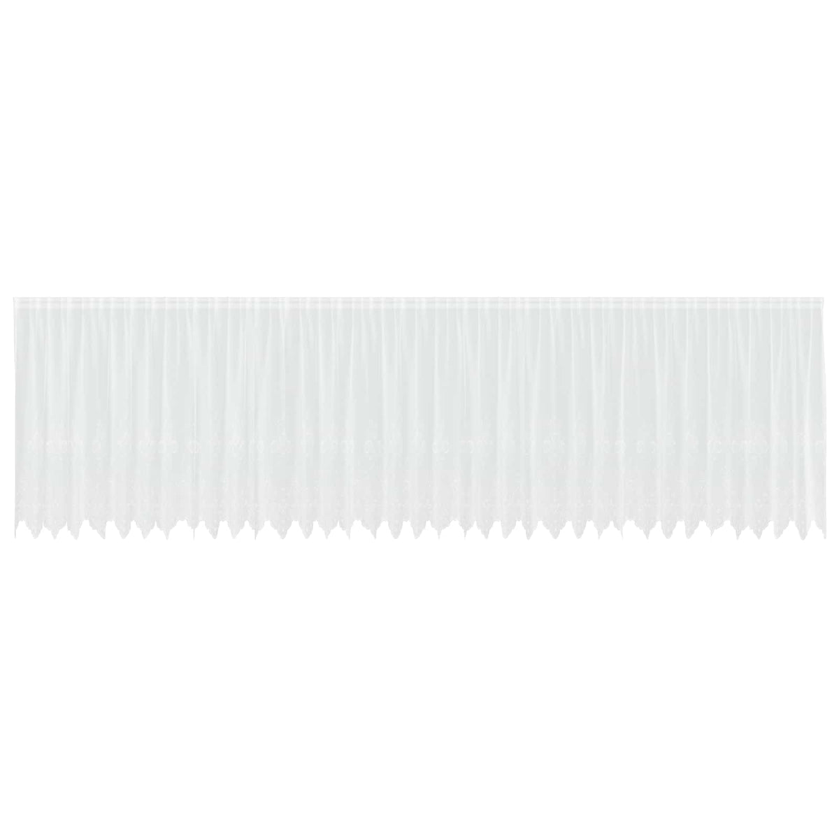 Spetsgardin Vit 180 x 900 cm Polyester