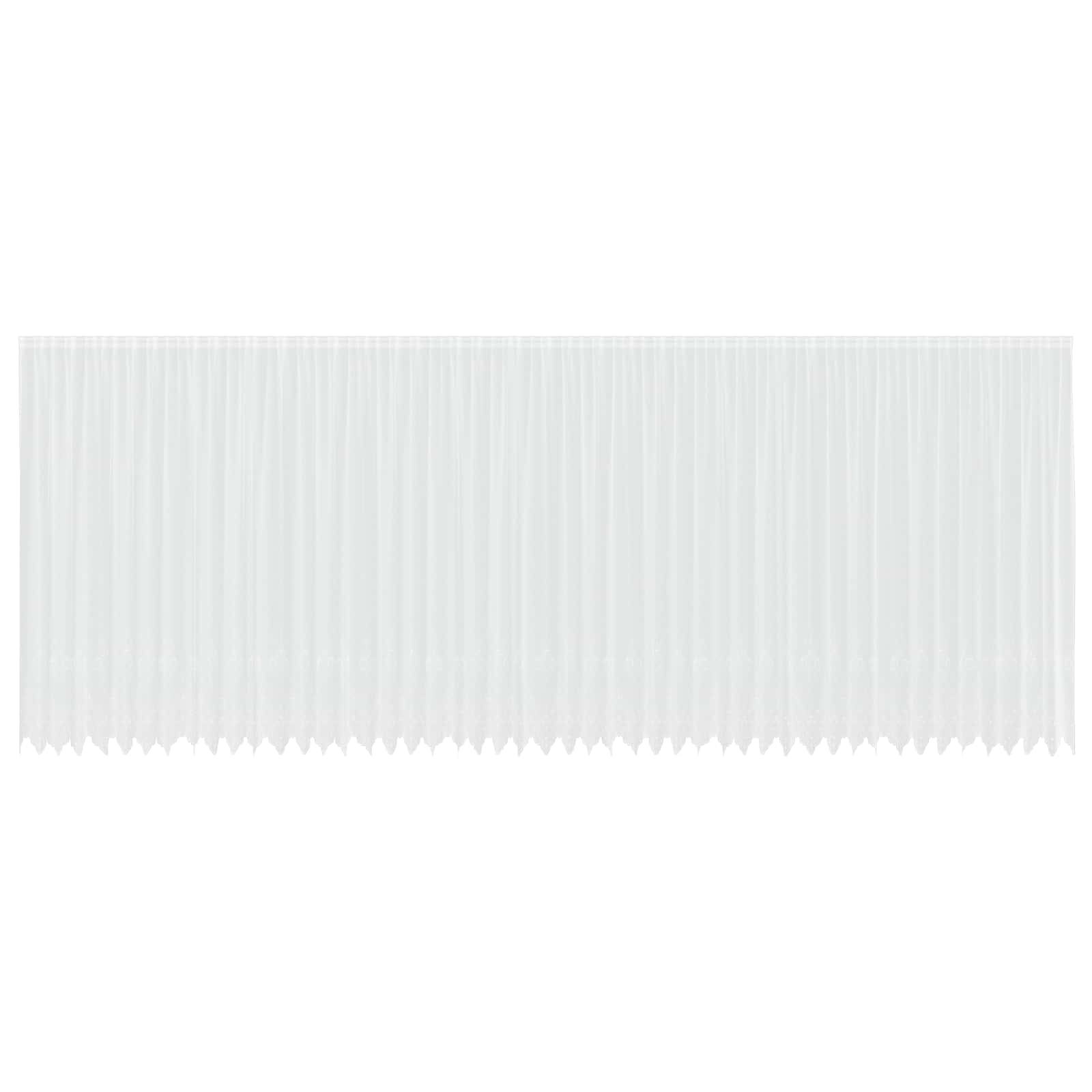Spetsgardin Vit 280x1200cm Polyester