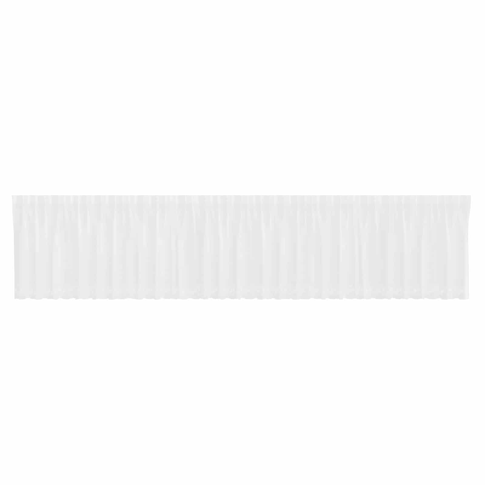 Spetsgardin Vit 120 x 750 cm Polyester