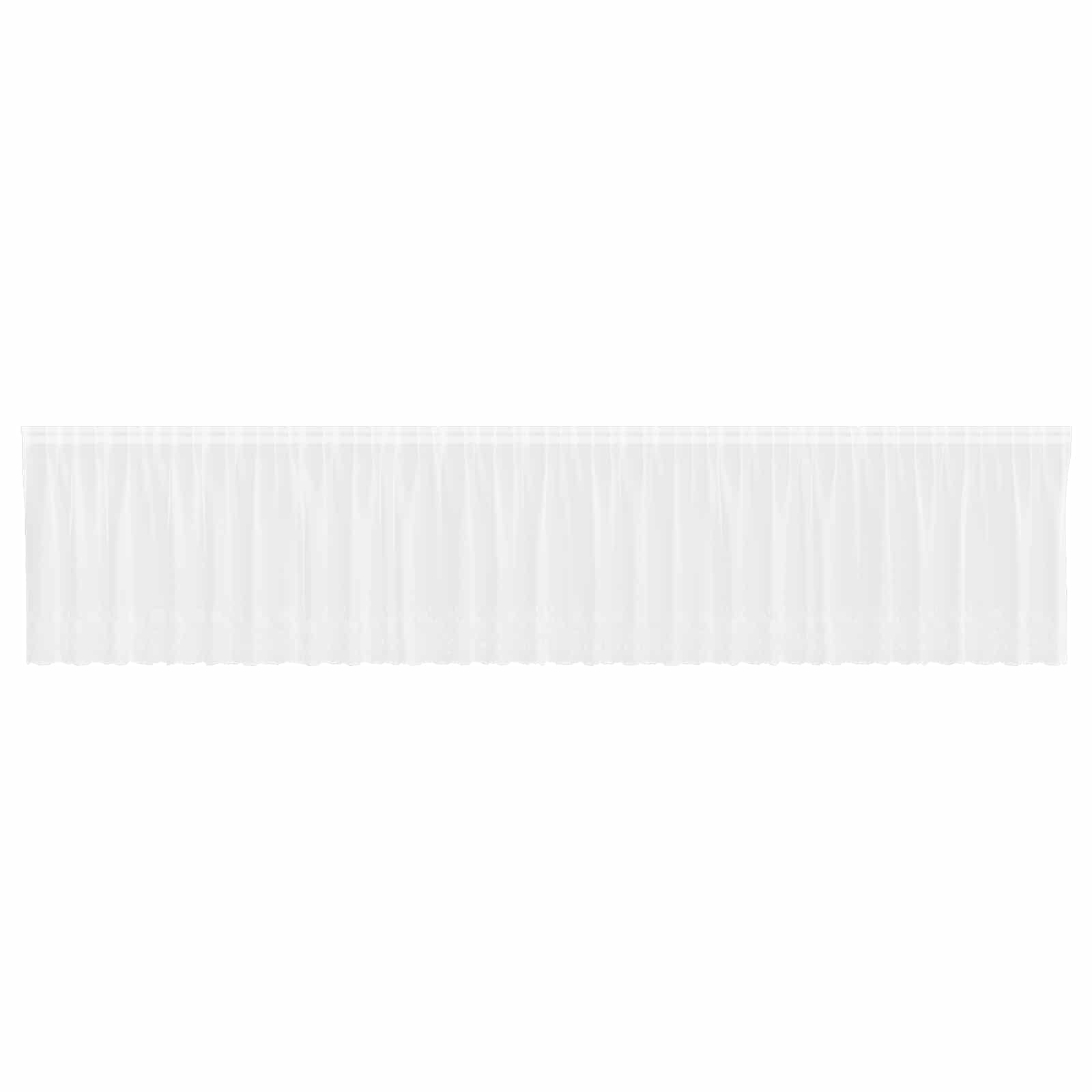 Spetsgardin Vit 140 x 750 cm Polyester