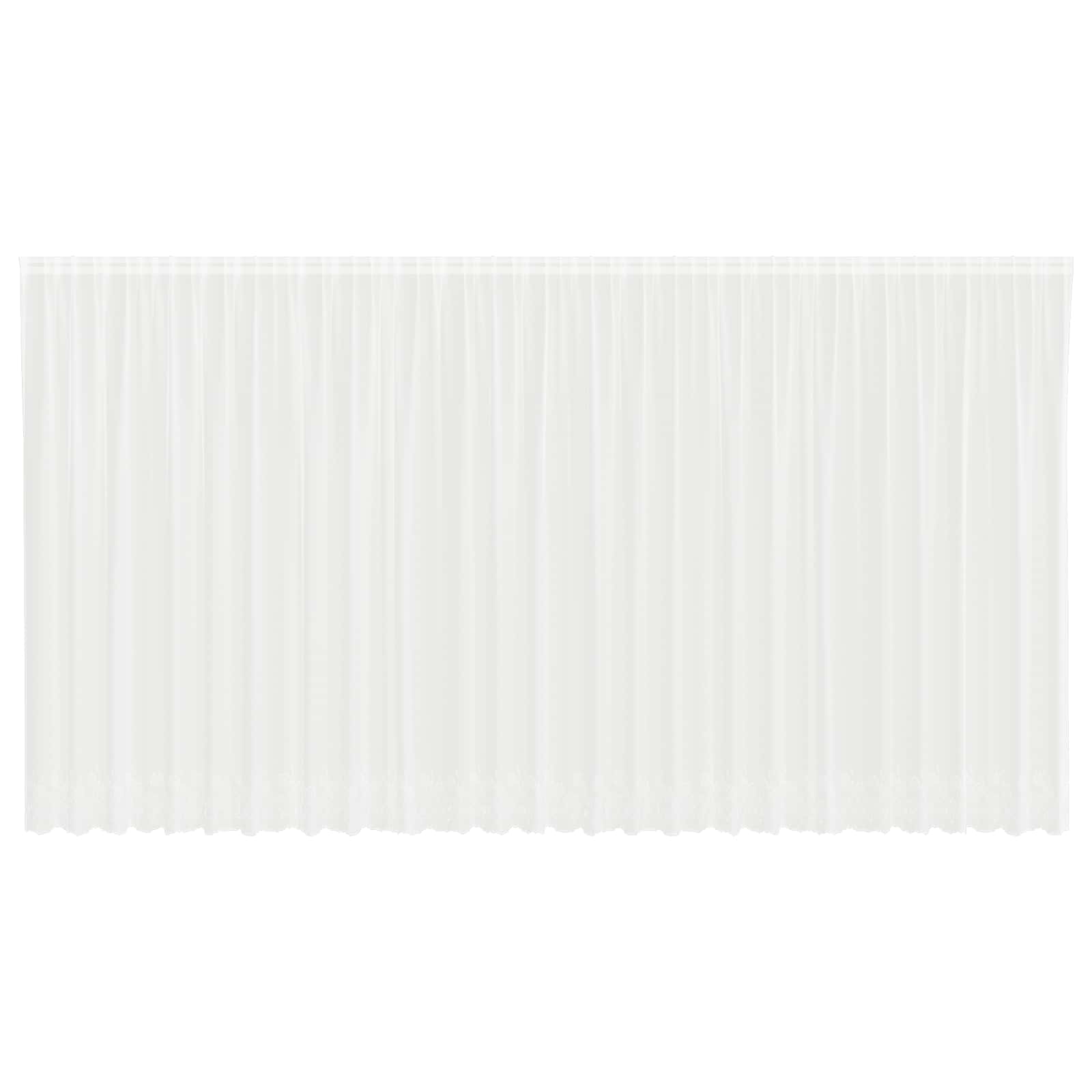 Spetsgardin Vit 220 x 750 cm Polyester