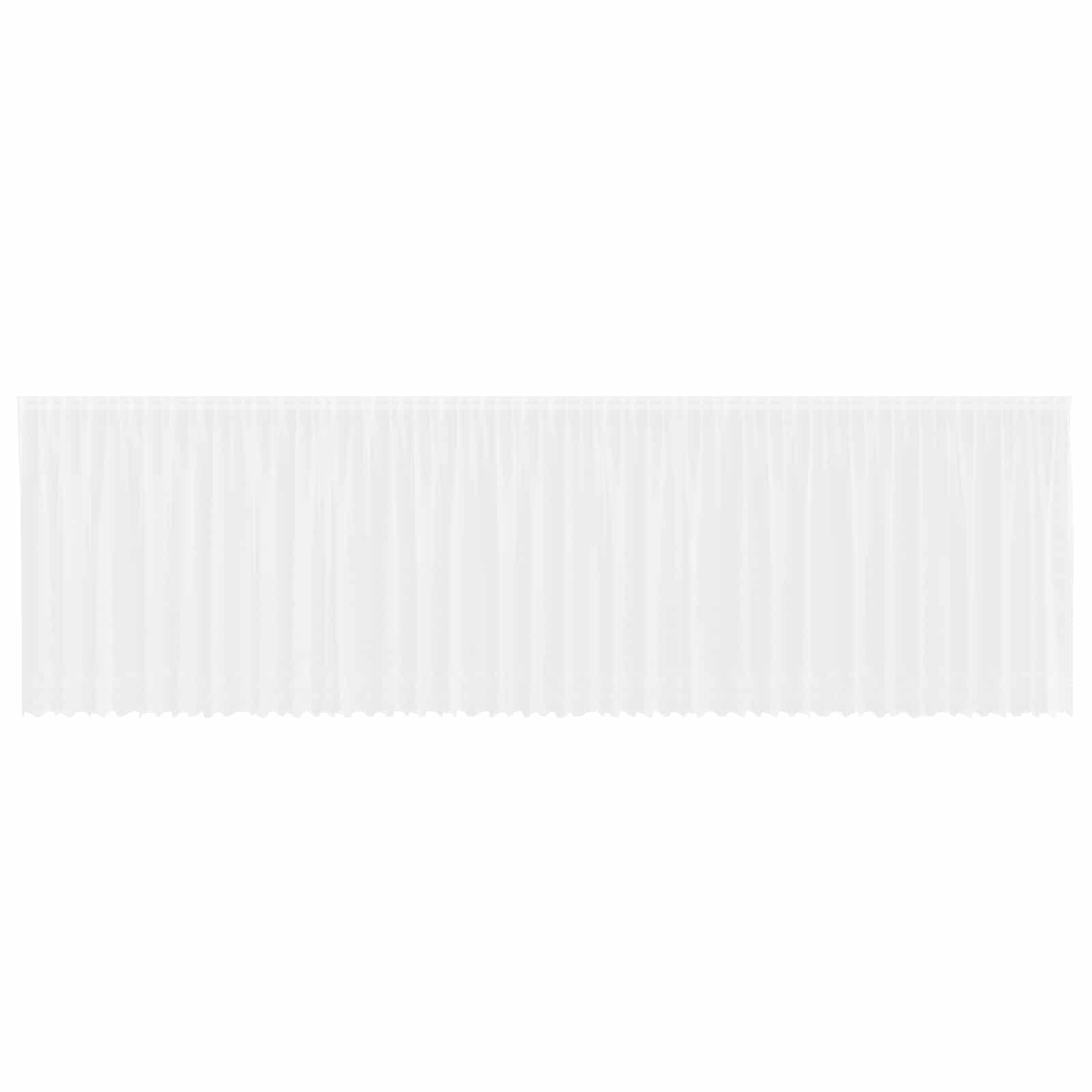 Spetsgardin Vit 160 x 900 cm Polyester