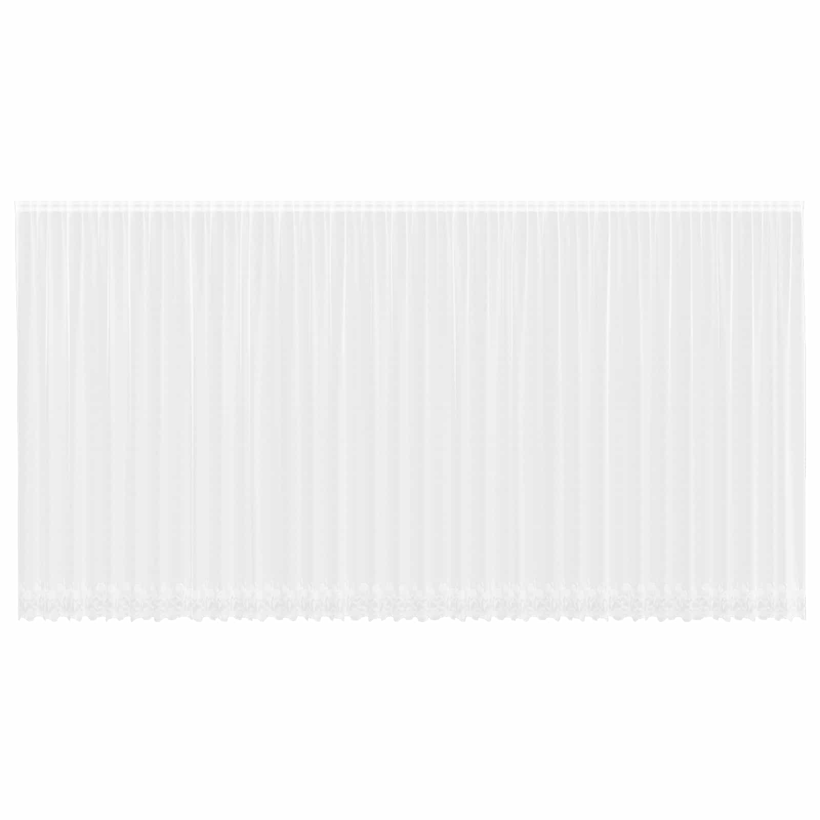 Spetsgardin Vit 280 x 900 cm Polyester