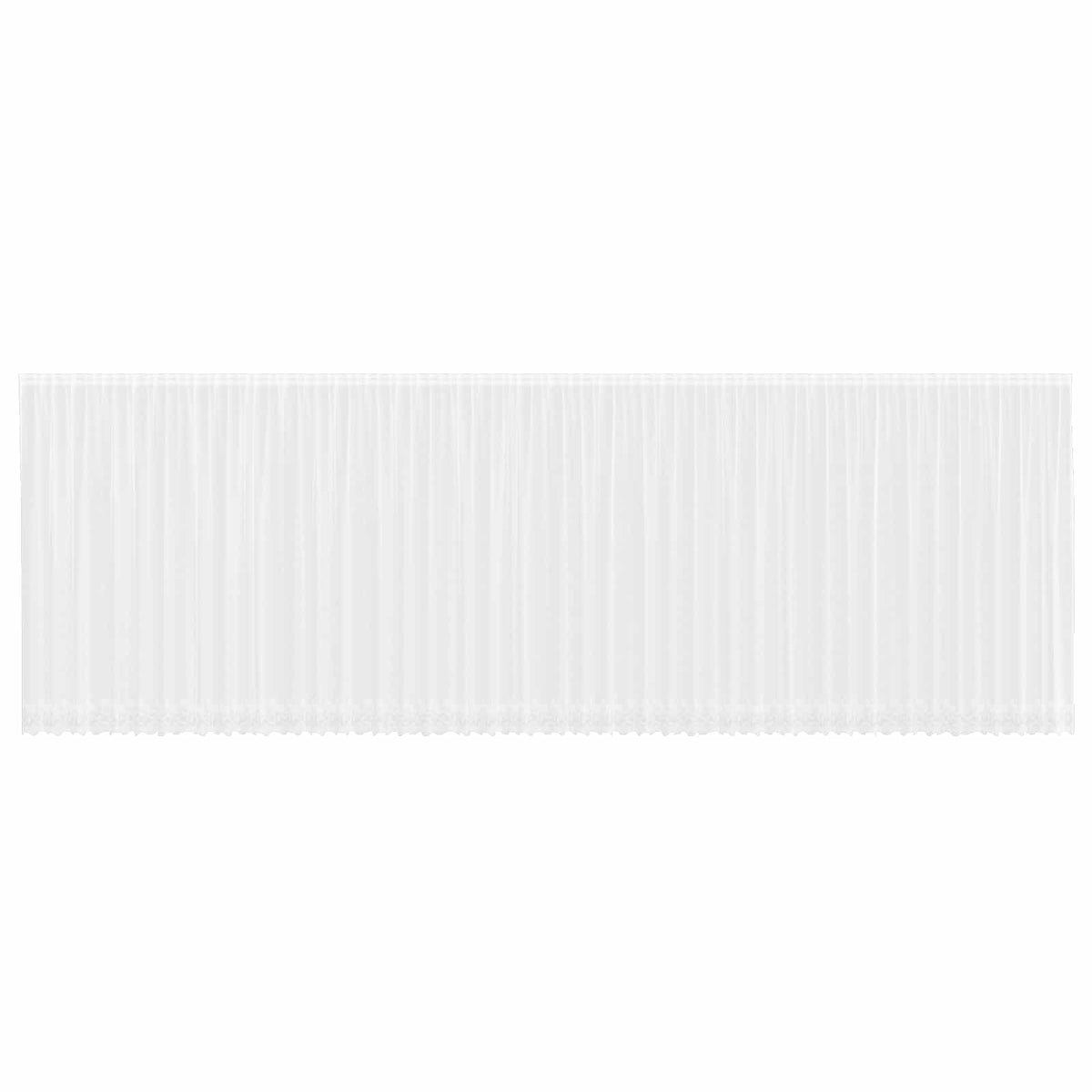 Spetsgardin Vit 220 x 1200 cm Polyester