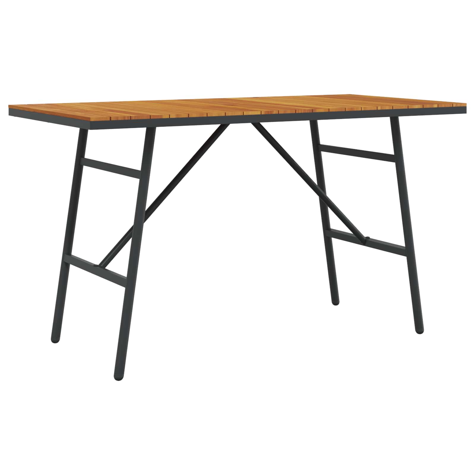 Matbord Brun 110 x 55 x 61,5 cm Massivt Akaciaträ