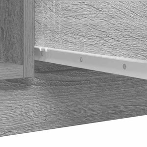 Skänk med lådor grå sonoma 100,5x35x98,5 cm konstruerat trä