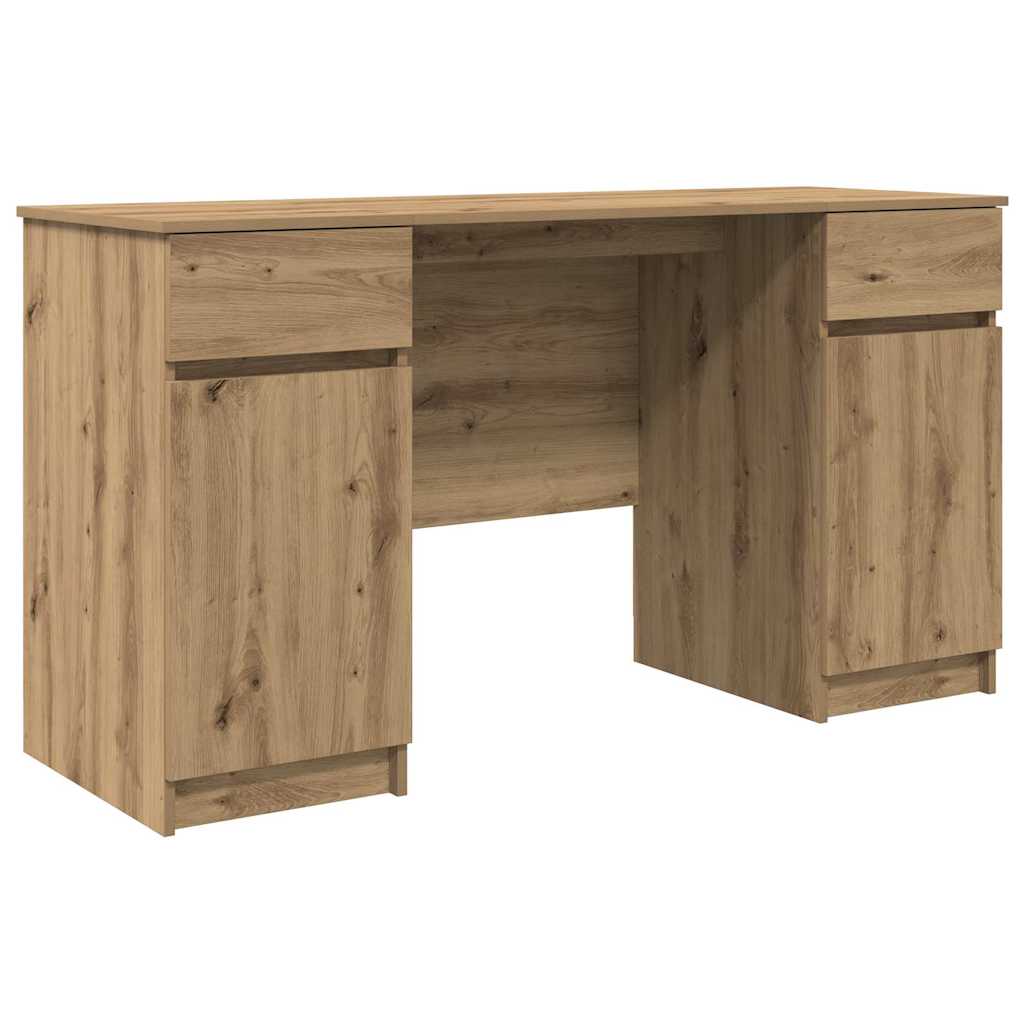Skrivbord artisan ek Konstruerat trä 140 x 49 x 76 cm
