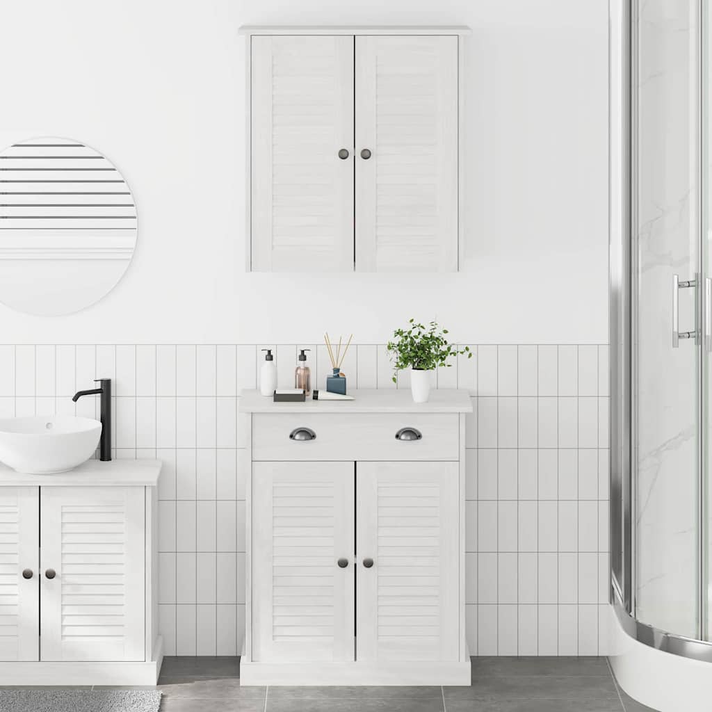 Badrumsmöbelset VIGO 2 pcs Vit och antikvit 67,5 x 34 x 80 cm