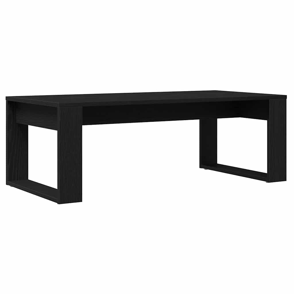 Kaffeebord Svart Ek 102 x 50 x 35 cm Konstruerat trä