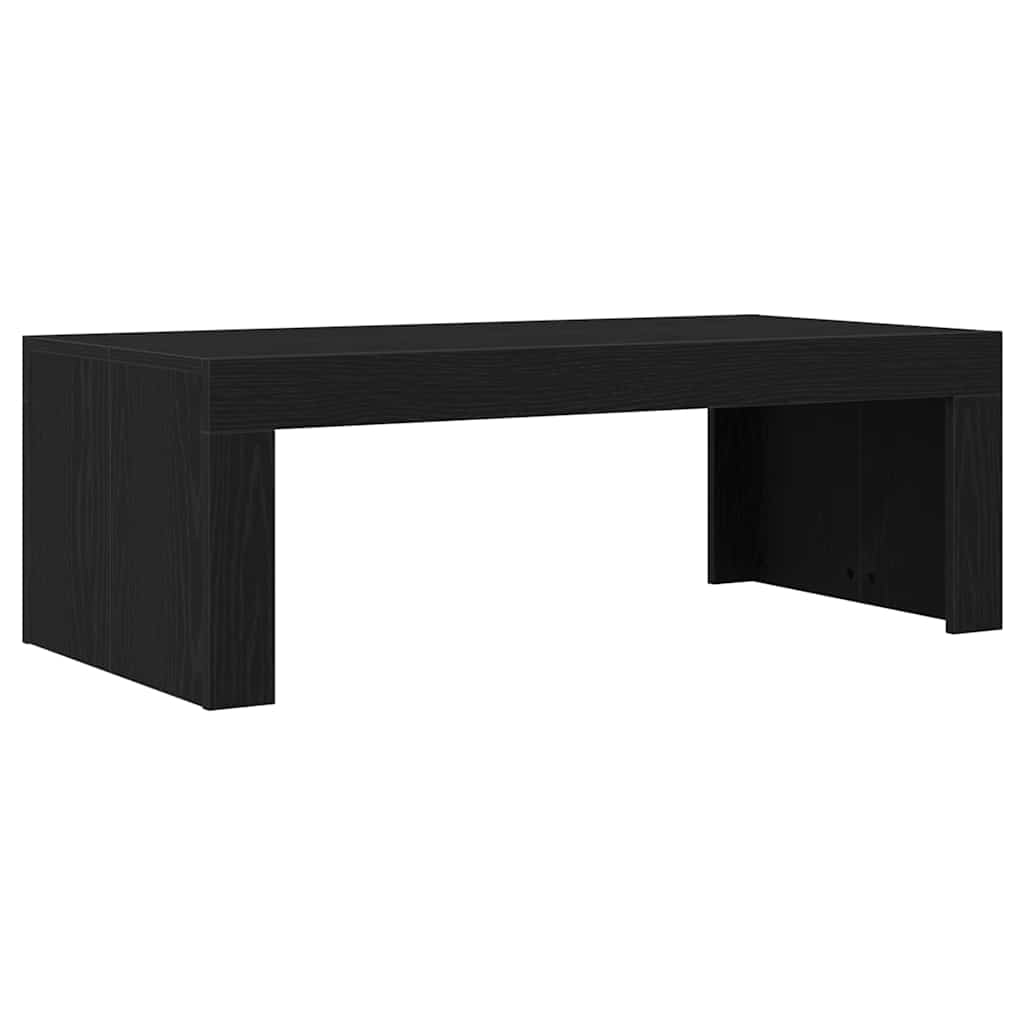 Kaffeebord Svart Ek 102 x 50 x 35 cm Konstruerat trä