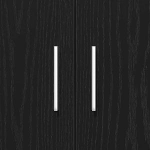 Akvariestativ svart ek 81x36x73 cm konstruerat trä