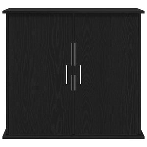 Akvariestativ svart ek 81x36x73 cm konstruerat trä