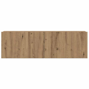 TV-skåp väggmonterat 6 delar artisan ek konstruerat trä