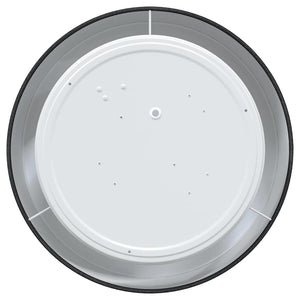 Taklampa med strålkastare Svart 30 x 30 x 13,5 cm tyg