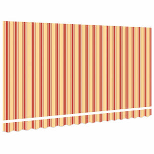 Markisväv Flerfärgsdesign 380 x 195 cm Polyester