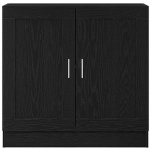 Bokskåp Svart Ek 82,5 x 30,5 x 80 cm Konstruerat trä