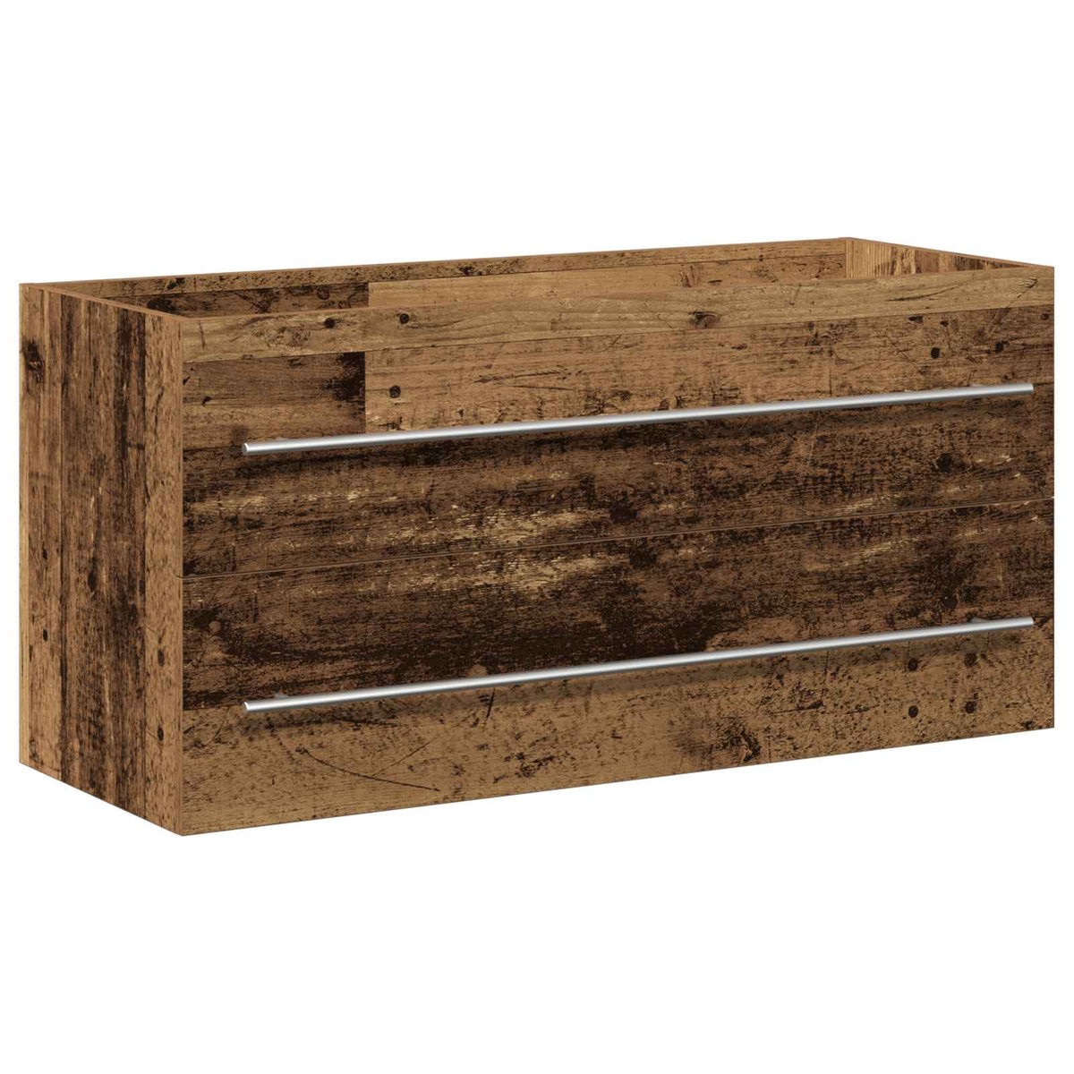 Diskbänksskåp Gammalt trä 100 x 38,5 x 48 cm Konstruerat trä