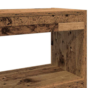 Bokskåp Gammalt trä 100 x 30 x 103 cm Konstruerat trä