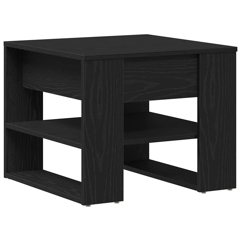 Kaffeebord Svart Ek 55,5 x 55 x 45 cm Konstruerat trä